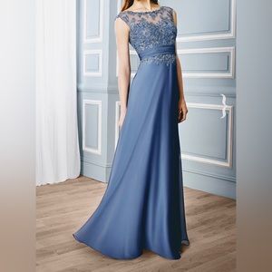 Val Stefani Bridal Charcoal Dress